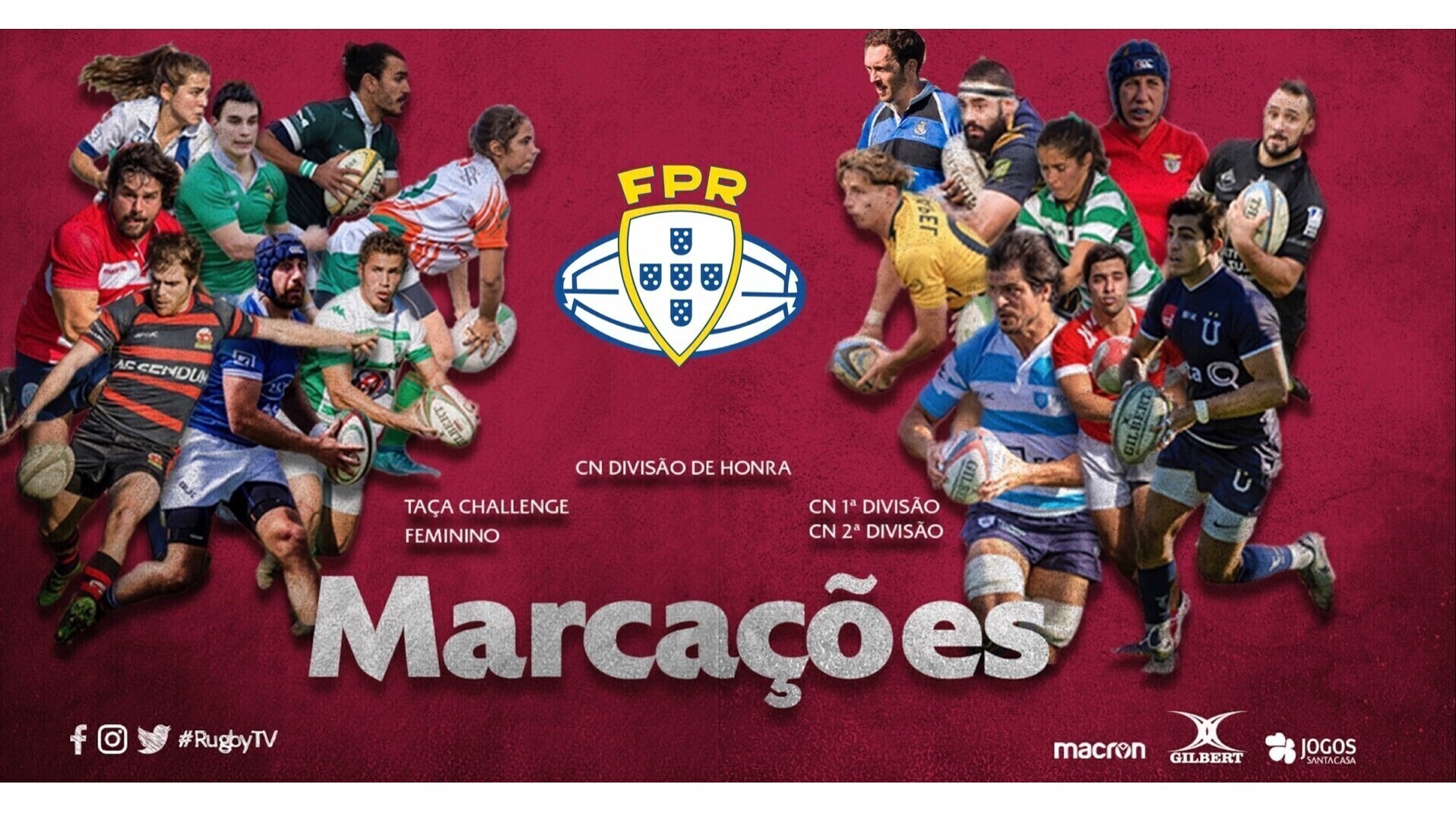 PORTUGAL RUGBY - MARCAÇÕES DE JOGOS