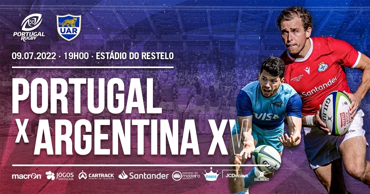 PORTUGAL RUGBY - Bilhetes Portugal x Argentina já disponíveis