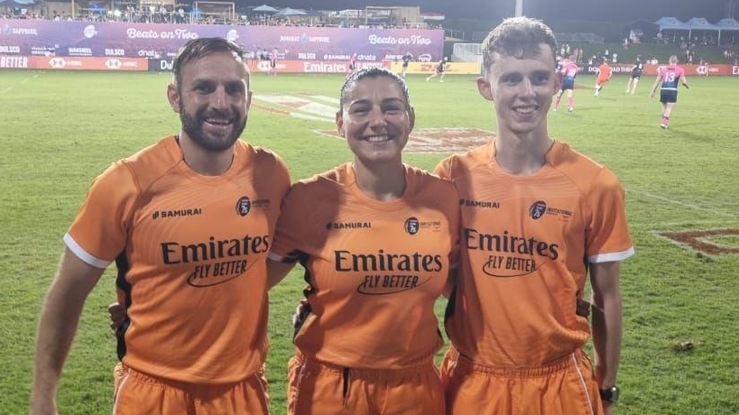 Maria Heitor Rugby PORTUGAL RUGBY - Maria Heitor está a arbitrar no Dubai Sevens Invitational