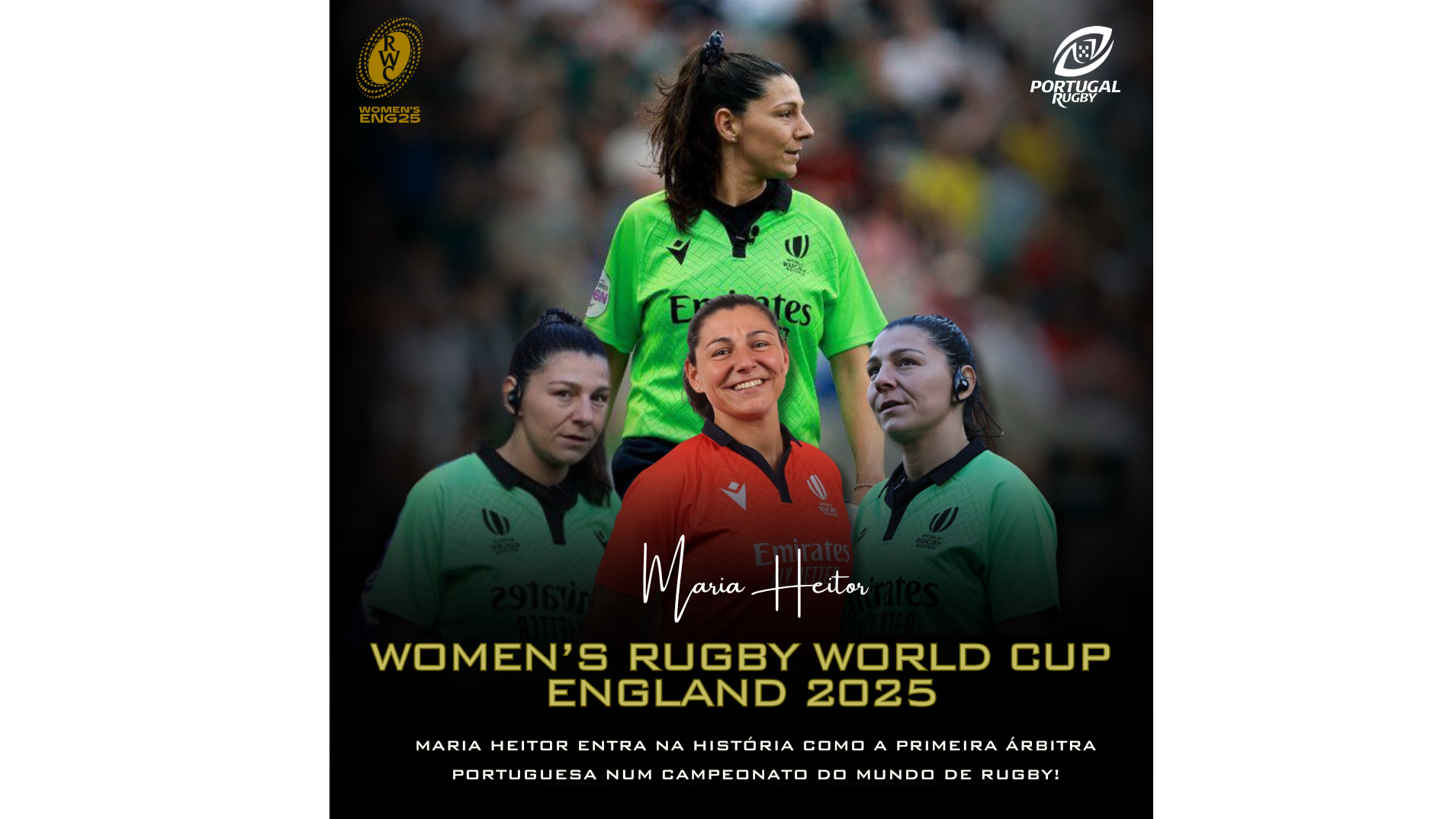 Maria Heitor Rugby PORTUGAL RUGBY - Maria Heitor no Mundial de Rugby Feminino 2025
